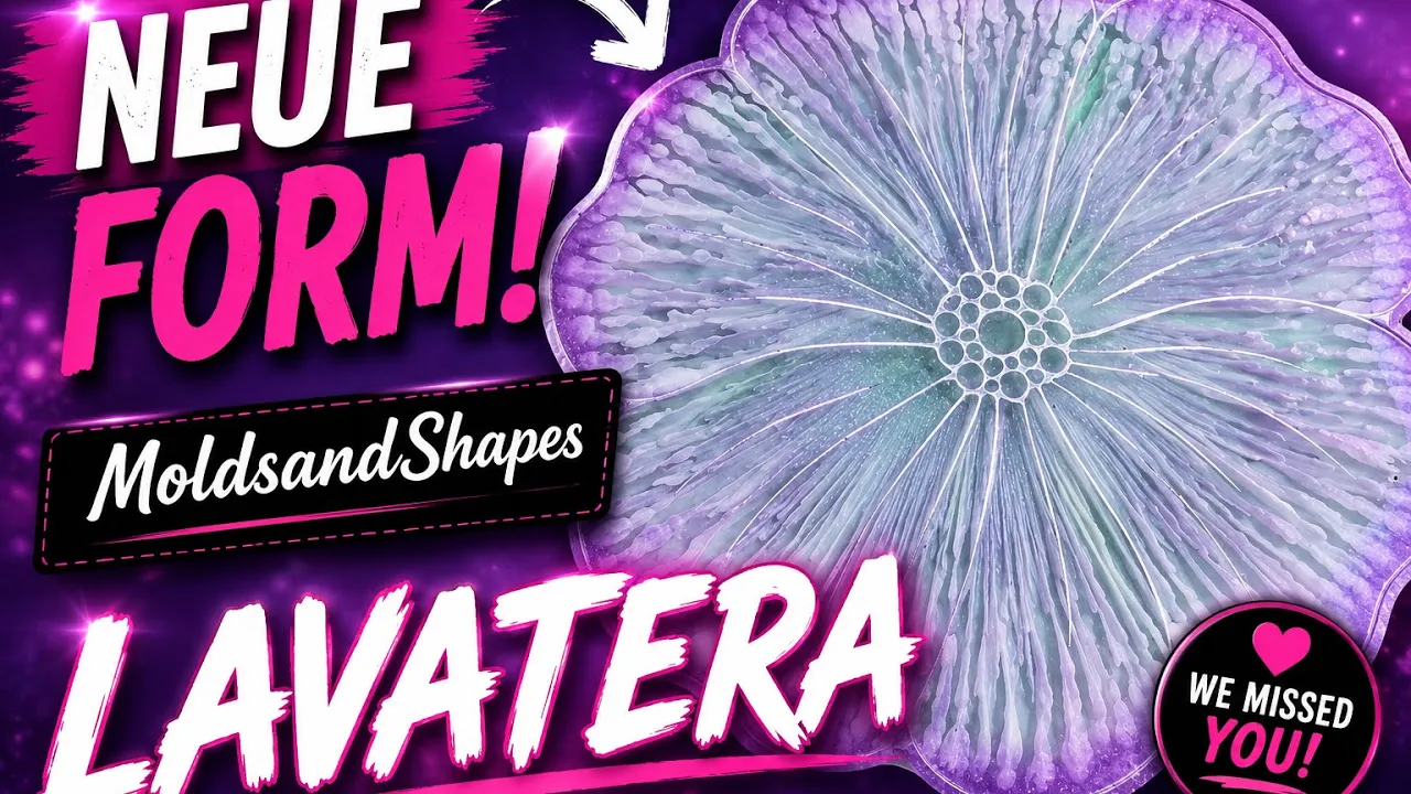 Flower Tray - Lavatera (M)