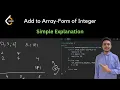989 Add to Array-Form of Integer LeetCode Daily Challenge
