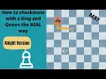Download Lagu The BEST way to checkmate with a Queen and King | How To Chess