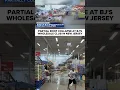 Partial roof collapse at BJ s Wholesale Club in Ocean Township New Jersey amid heavy rain
