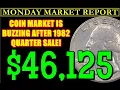 1st OF ITS KIND Extra Special 1982 Quarter Smokes 46 100 Sale MONDAY MARKET REPORT