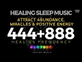 Download Lagu 888hz + 444hz frequency | HEALING SLEEP MUSIC | Abundance, Miracles \u0026 Positive Energy. Black screen