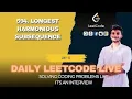 594 Longest Harmonious Subsequence Solving Problems Live