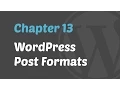 WordPress 101 - Introduction to WordPress Post Formats