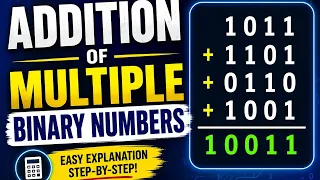 Addition of Multiple Binary Numbers