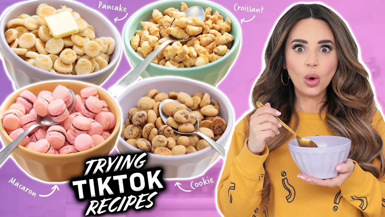 TRYING VIRAL TIKTOK CEREAL RECIPES - Part 3