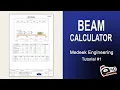 Medeek Engineering Plugin Tutorial 1 - Beam Calculator