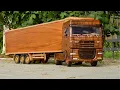 Download Lagu Man Bouwt Hyperrealistische Zware Voertuigen van Hout op Schaal | ASMR door @AwesomeWoodcraft