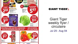 Giant Tiger weekly flyer Jul 29 - Aug 04