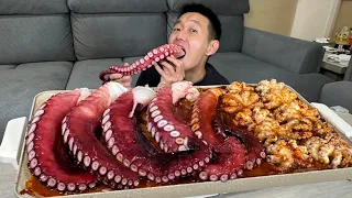 如何製作巨大章魚腳！How to make giant octopus legs