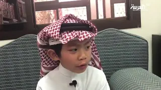 طفل فلبيني يتكلم اللغة العربية عايش في السعودية 