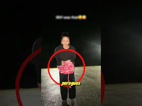 ¡Nunca grabes un video de noche!😱