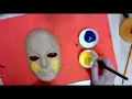Mardi Gras Mask Step 1