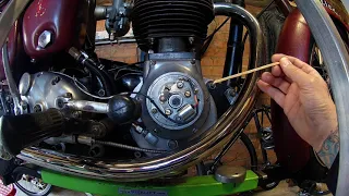 1958 BSA C12 auto advance pt 2