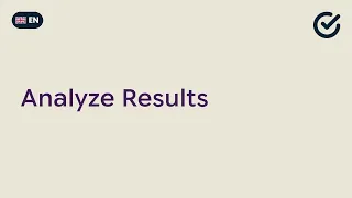 Analyze results - Summary results