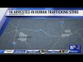 16 arrested in human trafficking sting in Rutherford County