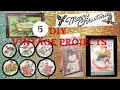 5 DIY Vintage Christmas Crafts - How to Make Ornaments Norman Rockwell Inspired Christmas Art