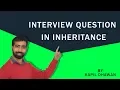 Interview question in inheritance Java