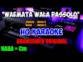 Download Lagu WAEMATA UWALA PASSOLO NO VOCAL LIRIK Lagu Bugis Karaoke Keyboard Korg Pa1000