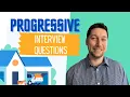 Progressive Interview Questions with Answer Examples