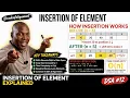 DSA INSERTION OF AN ELEMENT INTO AN ARRAY - EXPLAINED