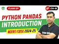 Introduction of Python Panda Class 12th Informatics Practices Code 065 Ch 01 Scoreshala