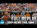 Texas A M vs Tennessee 2024 Men s College World Series Final Game 1 FULL REPLAY