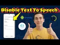 Turn Off Text to Speech on Android Updated Solution 2025
