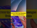 How to Print Text Messages From Android