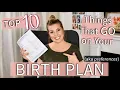 10 Must-have Items For Your Birth Plan Sarah Lavonne