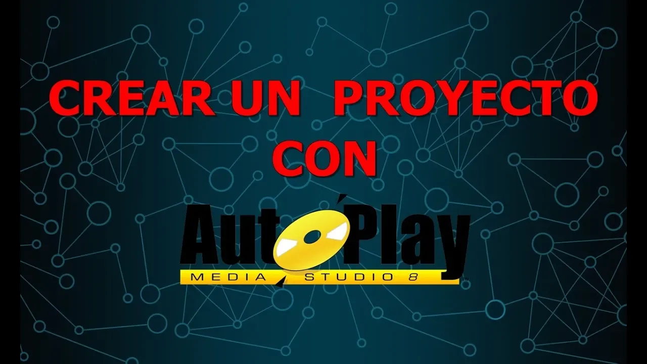 Crear un proyecto con autoplay media studio