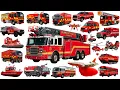 Fire Truck for Kids - Learn Emergency Vehicles Rescue Vehicles Fire Helicopters Planes