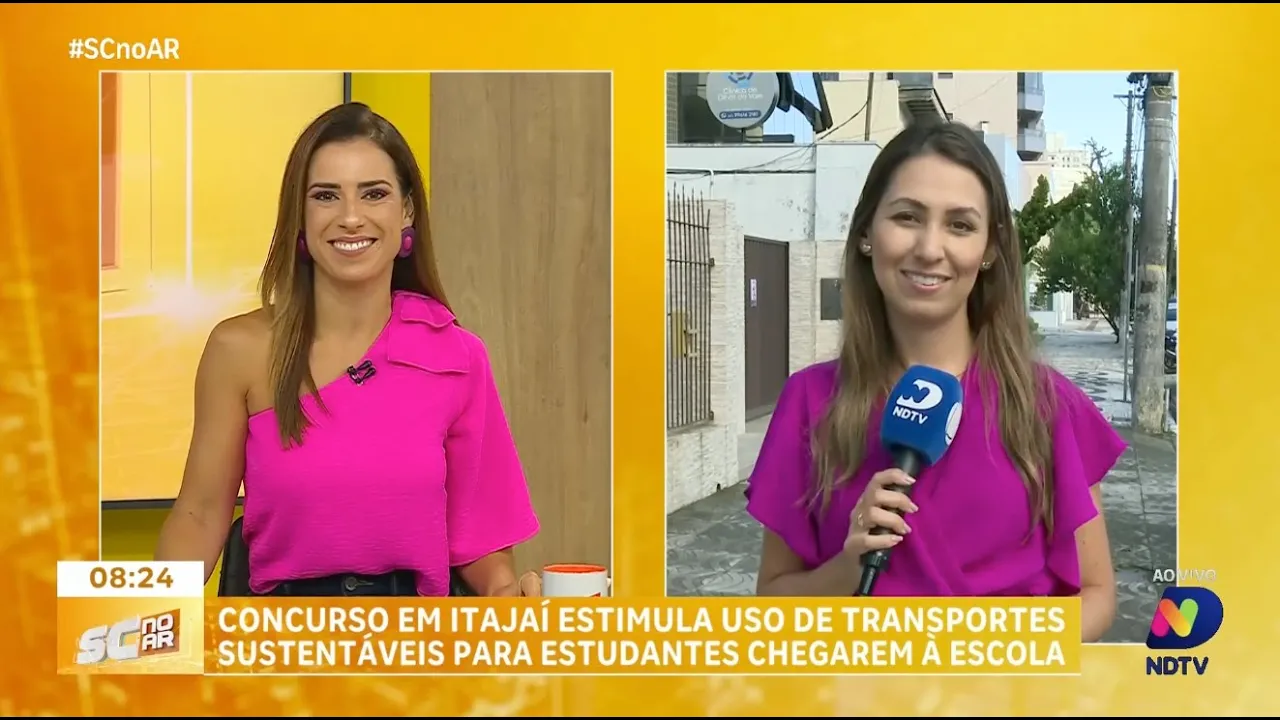 Concurso em Itajaí estimula uso de transportes sustentáveis para estudantes chegarem à escola