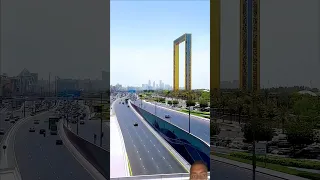 منظره زیبای دبی برج خلیفه خودرو عشق فیلم کوتاه سفر دبی زندگی 