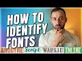 How to find almost any Font from an Image