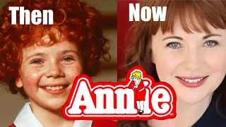 ANNIE 1982 CAST THEN NOW AGE 2020
