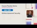 Course GH-500 GitHub Advanced Security
