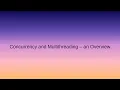 Concurrency and Multithreading in Java - an overview English