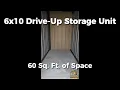 Self Storage Units in Ocala FL 6x10 Walkthrough