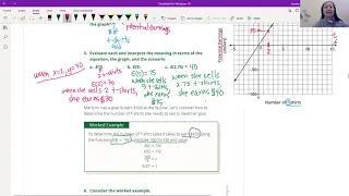A1 Unit 3 Lesson 2 Fun with Functions Linear Ones