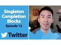 Swift 3 Twitter - How to Implement Singleton and Completion Blocks Ep 12