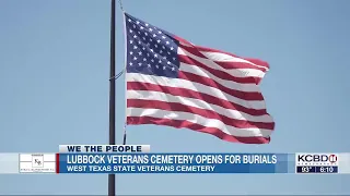 West Texas State Veterans Cemetery opens in Lubbock