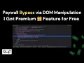 How I Bypassed a Paywall Bug Bounty PoC Explained