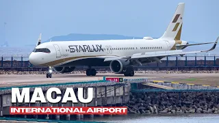 MACAU AIRPORT ACTION Non-Stop Landings Takeoffs
