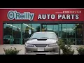 O reilys Auto parts but I messed up the