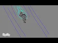 Full Sakuga yutapon cubes impact frames