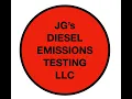 JG s Diesel Emissions Testing