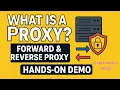 What is a Proxy Forward Reverse Proxy Explained with Hands-on Demo Squid and nginx proxy demo