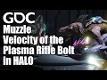 Tuning the Muzzle Velocity of the Plasma Rifle Bolt on Legendary Difficulty in HALO