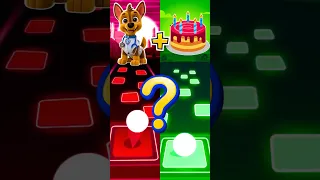 Chase as a birt ay cake X Coffin dance Part 979 Tiles Hop